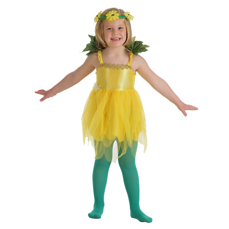 Fantasia infantil rainha das flores